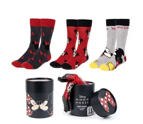 Minnie-Socken, 3 Paar / Größe 36-43