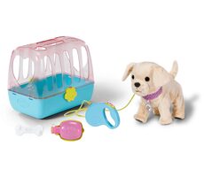 Zapf Creation BABY born Mein glücklicher Hund mit Transportbox / ab 3 Jahren