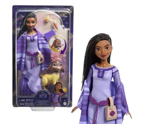 Mattel Disney Wishes Puppe mit Tierfreund auf Reisen / ab 3 Jahren