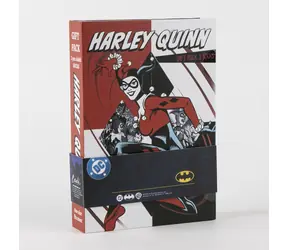 Harley Quinn Socken, 3 Paar / Größe 36-43