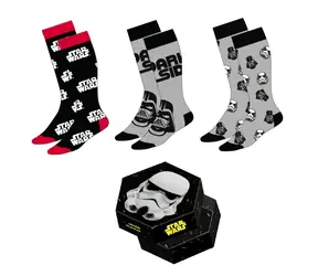 Star Wars Socken, 3 Paar / Größe 38-45