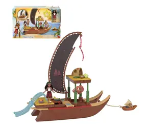 Mattel Girlande kleine Puppe Vaiana, die sich in ein Boot verwandelt / ab 3 Jahren