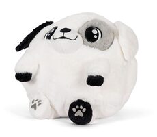 Cozy Noxxiez HW747 Weißer Hund - Warmes Plüschkissen 3 in 1