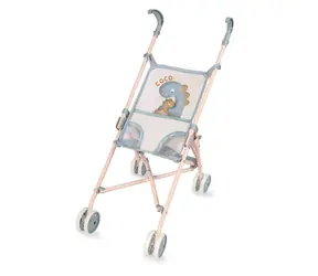 DeCuevas 90080 Faltbarer Puppenwagen Golfschläger COCO 2024 - 56 cm