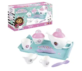 Smoby Gabbys Puppenhaus-Teeservice mit Tablett / ab 3 Jahren
