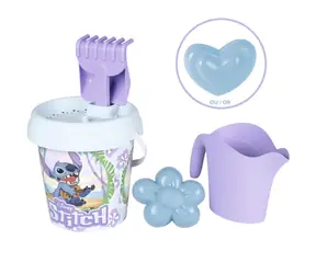 Smoby Stitch Eimer mit Teekanne und Zubehör, mittelgroß / ab 2 Jahren