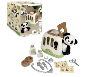 Smoby Veterinärausrüstung mit Panda und Transportbox 2in1 / ab 3 Jahren