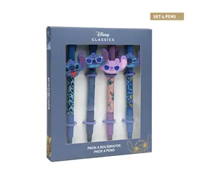 Cerdá Stitch Stiftset, 4-teilig
