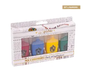 Cerdá Harry Potter Textmarker-Set, 4-teilig