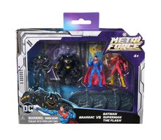 Spin Master DC Metal Force / Figurenset mit 5 cm großem Sockel / ab 5 Jahren