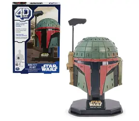 Spin Master FDP 4D Puzzle Star Wars Boba Fett Helm / Anzahl der Teile: 93 / ab 12 Jahren