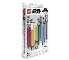 Smartlife Lego Star Wars Gelstifte-Set, Lichtschwert - 10 Stück.