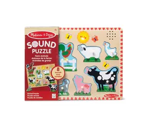 Spin Master Melissa & Doug Puzzle mit Soundeffekten / ab 2 Jahren