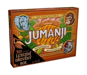 Spin Master SMG Jumanji Holzedition CZ / Spieleranzahl: 2-4 / Spieldauer: 30 Minuten / ab 6 Jahren