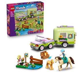 LEGO® Friends 42695 Pferdeanhänger mit Fohlen / Anzahl der Teile: 279 / ab 7 Jahren