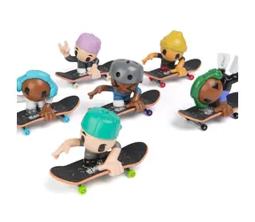 Spin Master Tech Deck SK8 Crew Fingerboard mit Figur / ab 5 Jahren