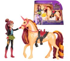 Spin Master Unicorn Academy Figuren Valentina und Cinder, 11 cm / ab 4 Jahren