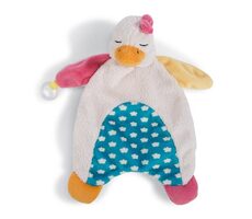 Nici MFN Kuscheltier Gans Gilli, schlafend, 26 x 25 cm / ab 0 Monaten