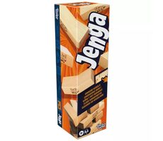 Hasbro Jenga Brettspiel / Spieleranzahl: 2 oder mehr / Spieldauer: 15-30 Minuten / ab 6 Jahren