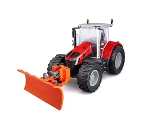 Maisto RC Massey Ferguson Traktor mit Pflugschar und roten Lichtern / RC-Auto / Fernsteuerung / 2,4 GHz / Alter: 8+