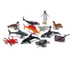 Faunica Tierfiguren in einer Röhre - Ozean / ab 3 Jahren