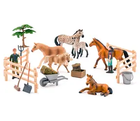 Faunica Pferdeset mit Pony / ab 3 Jahren