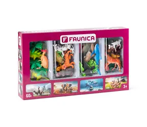 Faunica Animal Planet Figurenset - 4er-Set / ab 3 Jahren