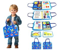 2Kids Toys Sensorisches Beschäftigungsbuch Dinosaurier 2 / ab 3 Jahren