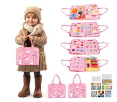 2Kids Toys Sensorisches Aktivitätsbuch Einhorn 3 / ab 3 Jahren