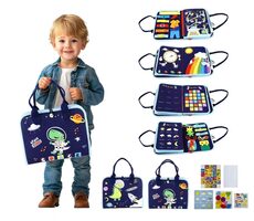 2Kids Toys Sensorisches Aktivitätsbuch Universum / ab 3 Jahren