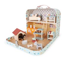 2Kids Toys Haustierhaus im Koffer / ab 3 Jahren