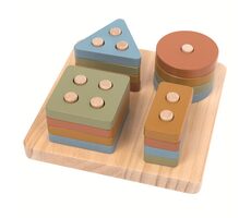 2Kids Toys Stapelbare bunte Formen / ab 1 Jahr