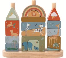 2Kids Toys Safari Würfelstapelspiel / ab 1 Jahr