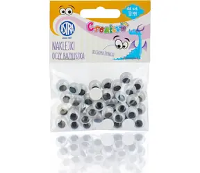 ASTRA CREATIVO Selbstklebende Augen 10 mm Basilisk
