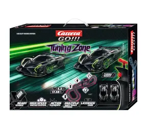 Carrera 62602 GO Tuning Zone / Autorennstrecke / Streckenlänge 5,3 m / ab 6 Jahren