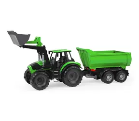 Lena WORXX Deutz-Fahr Traktor mit grüner Seitenverkleidung / ab 3 Jahren