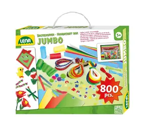 Lena Kreativkoffer Jumbo grün / 800 Stück / ab 5 Jahren
