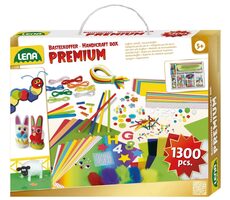 Lena Kreativkoffer für kleine Bastler - Premium / 1300 Teile / ab 5 Jahren