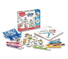 Maped Kreatives Farb- und Spiel-Mix-Puzzle-Set / ab 4 Jahren