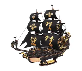 Robotime 3D mechanisches Puzzle Segelboot Seepferdchen