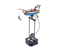 Robotime 3D mechanisches Puzzle Fischerboot mit Pendel