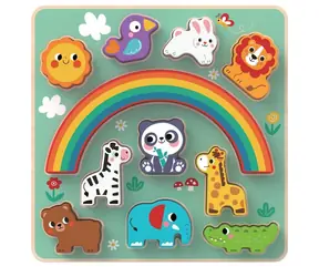 2Kids Toys 2-in-1 Tier-Balance-Puzzle / ab 18 Monaten