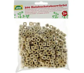 Lena Holzbuchstaben-Alphabet, 300 Teile / ab 4 Jahren