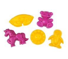 Lena Einhorn-Sandformen, 5 Stück / ab 1 Jahr