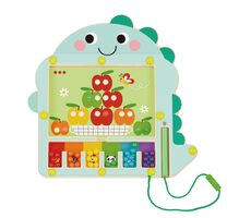 2Kids Toys Magnetisches Farbsortierspiel mit Dinosaurier / ab 2 Jahren