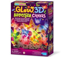 4M 3D Leuchtbild - Schmetterlinge / ab 5 Jahren