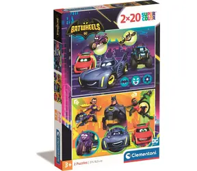 Clementoni Puzzle Batwheels / 2x20 Teile / ab 3 Jahren