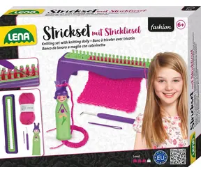 Lena Strickset mit Strickpuppe / ab 6 Jahren