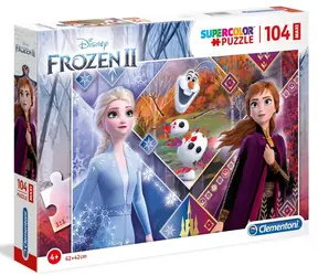 Clementoni Puzzle Frozen 2 Maxi / 104 Teile / ab 6 Jahren