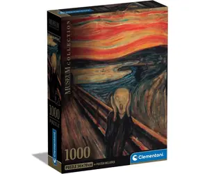 Clementoni PUZZLE Museumssammlung: Der Schrei / 1000 Teile / ab 14 Jahren